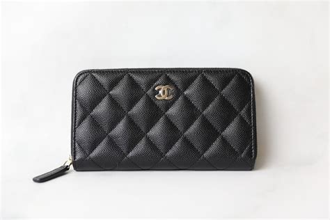 chanel wallet on a chain price 2012|Chanel zipped wallet.